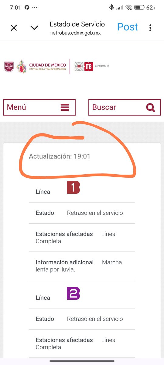 ADISBAGO78's tweet photo. @MetrobusCDMX Porque no informan del cierre de estaciones??? 🤬😡🤬😡🤬 https://t.co/tK86TssjP7