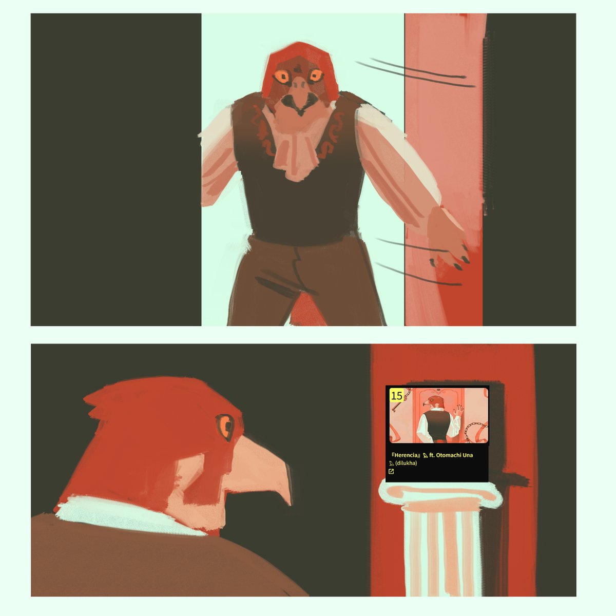 𓅃 dilukha // MinoHotel VU1 LIVE 🐂🏨 tweet media