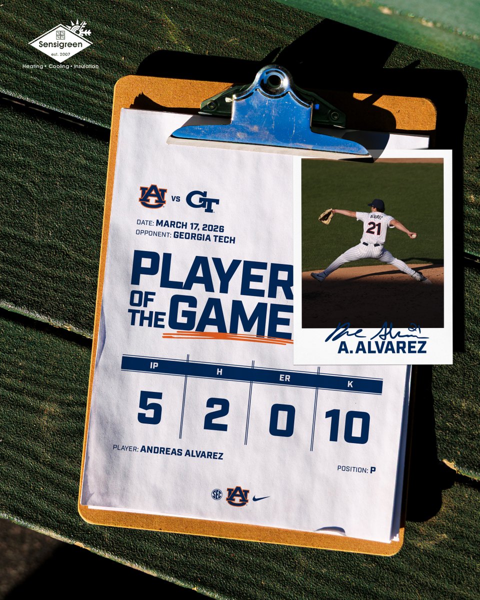 Auburn Baseball tweet media
