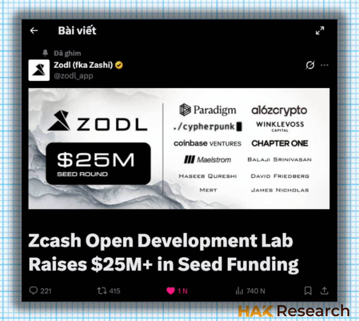 Hak Research tweet media