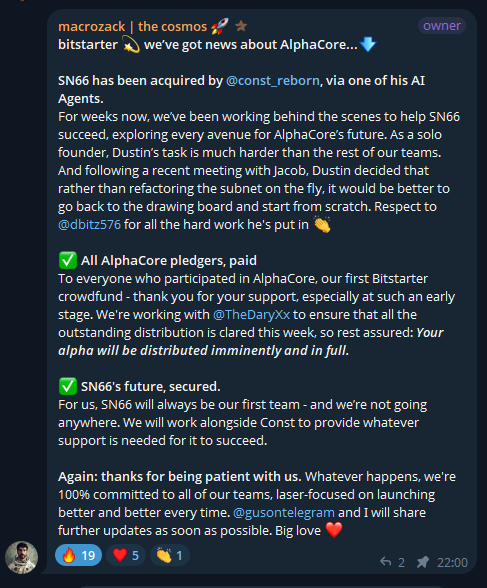 SUBNET | Degen tweet media