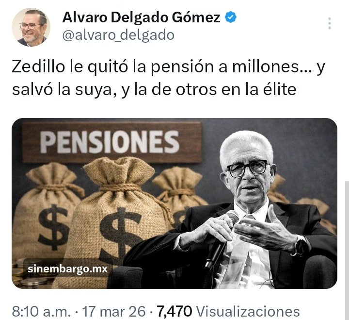 Ernesto Zedillo Ponce de León impulsó la reforma que sustituyó la Ley del IMSS de 1973, la cual permitía a los trabajadores jubilarse a los 65 años con una pensión equivalente al 100 por ciento de su último salario. En su lugar se creó la Comisión Nacional del Sistema de Ahorro