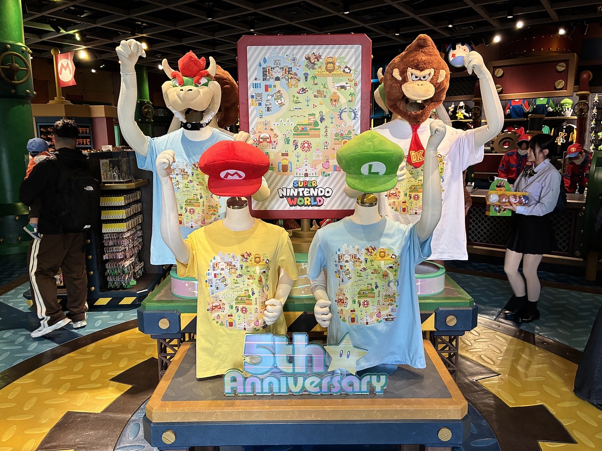 USJ】「スーパー・ニンテンドー・ワールド」5周年記念新グッズを撮り