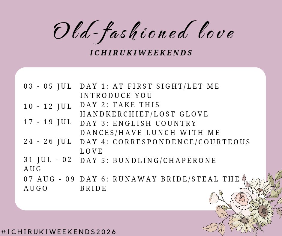 IchirukiWeekends2026💜🧡 tweet media