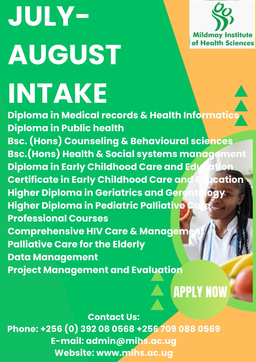 Mildmay Institute of Health Sciences (MIHS) tweet media