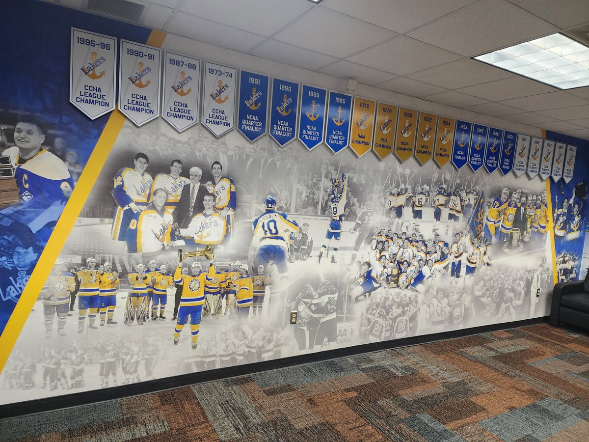 KJ_Branding's tweet photo. It was great visiting with @lakestatehockey checking out our existing branding and discussing our next phase!
It'll be some really cool stuff coming this summer! Can't wait to be back at LSSU to make it come to life!
#designcreateinstall #lakershockey #lakesuperiorstatehockey https://t.co/VoJWbJ8F9U