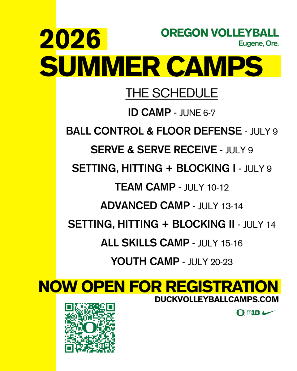 Oregon Volleyball tweet media