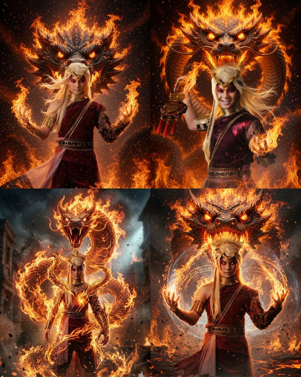 Phraya Wayu Jakr, King of the Fire Naga 🔥

In his 9th level form ✨️

#นาคราชเดอะมิวสิคัล
#NagaRajTheMusical 
#BuildJakapan #Beyourluve <a href="/JakeB4rever/">BIU.</a>