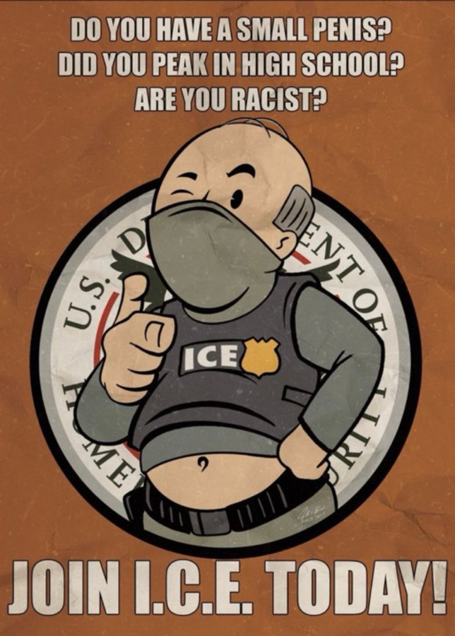 <a href="/LongTimeHistory/">LongTime🤓FirstTime👨‍💻</a> #FuckICE and you too, Todd!

<a href="/ICEgov/">U.S. Immigration and Customs Enforcement</a>