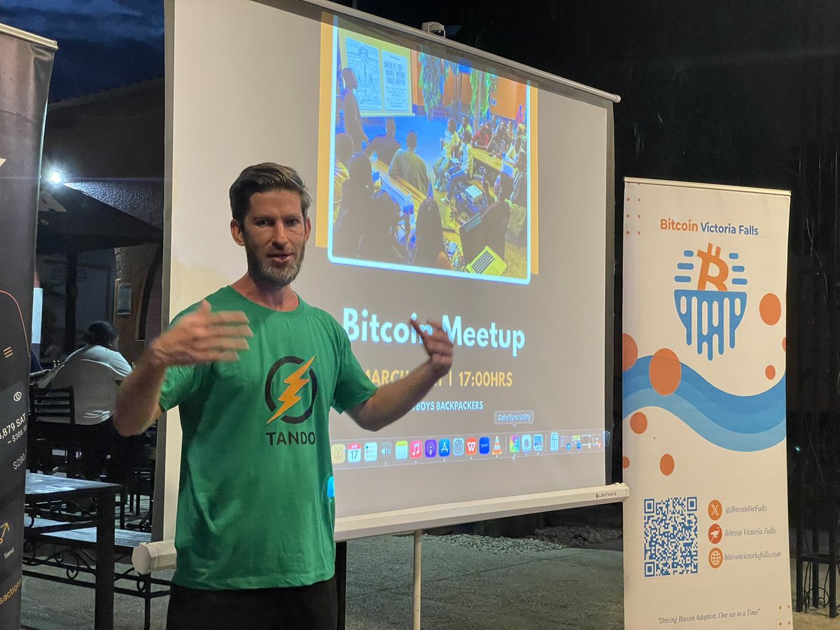 Bitcoin Victoria Falls tweet media