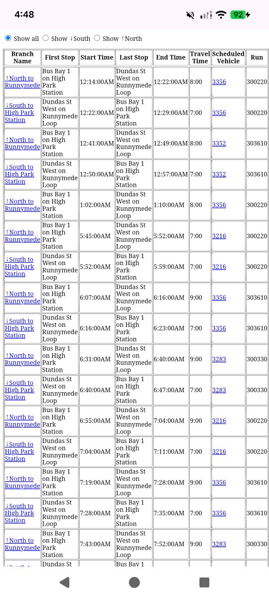 nabi_hf's tweet photo. @TransSee Hey! Is there an option to make the schedule pages show only the schedule for the service day selected? Its started showing the last buses from the previous service day, and the first buses for the next service day. Id like to remove these. (example of route 30). https://t.co/PM7KWW8OCJ