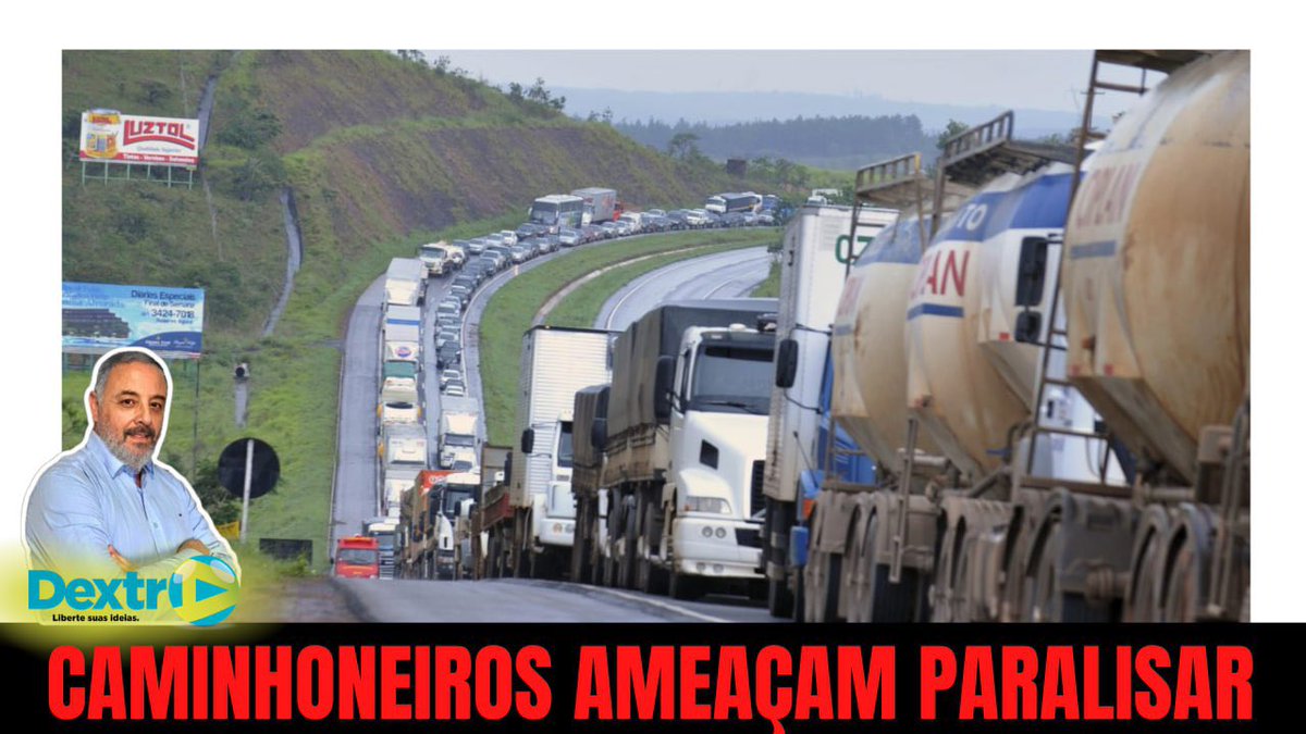 Comentário político 17/03/2026 - Caminhoneiros autônomos começam a se mobilizar e ameaçam paralização nacional em função do aumento do preço do diesel. Dessa vez o risco é real e se for confirmada a paralisação pode ser o rastilho de pólvora. youtu.be/CQ9lSFEISoQ