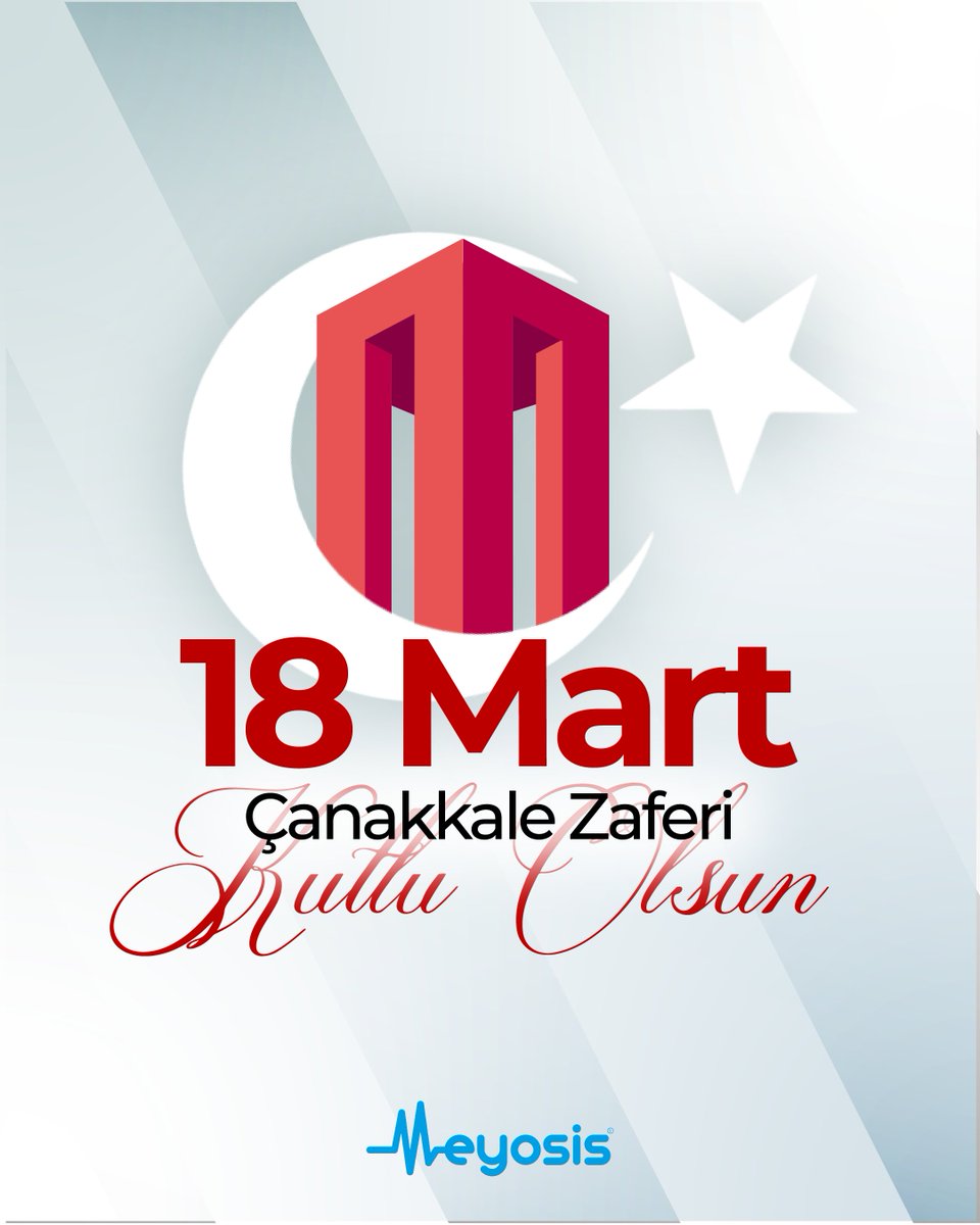 meyosiss's tweet photo. 18 Mart Çanakkale Zaferi, birlik, dayanışma ve inançla elde edilen büyük bir başarının en anlamlı örneklerinden biridir. Bu vesileyle, vatan uğruna canlarını feda eden tüm kahramanlarımızı rahmet ve şükranla yad ediyoruz.

#ÇanakkaleZaferi #18Mart1915 #SaygıveMinnet https://t.co/KlFHON83E5