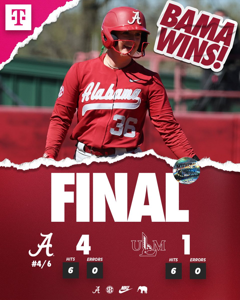 Alabama Softball tweet media