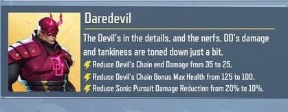 Daredevil Game Updates tweet media