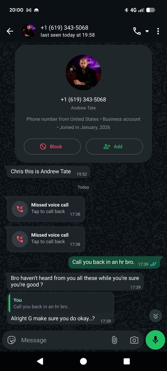 wellycrolf's tweet photo. @Cobratate  is this you in my inbox? Feel like it's a scam! https://t.co/yoeXMs4dwt