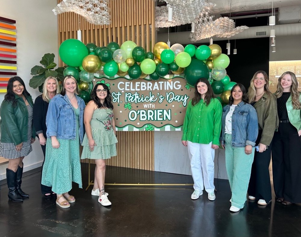 OBrien_Arch's tweet photo. Feeling lucky to celebrate together. 🍀

From great design to great moments as a team, our annual St. Patrick’s Day celebration is always one to look forward to. Here’s to the people and culture that make it all possible!

#OBrienArchitects #StPatricksDay https://t.co/Y8xIfwMuSu
