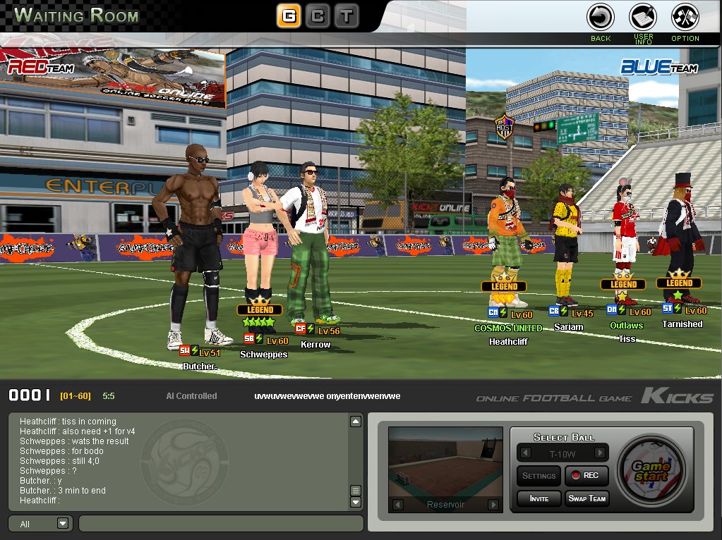 Kicks Online gameplay screenshot 2