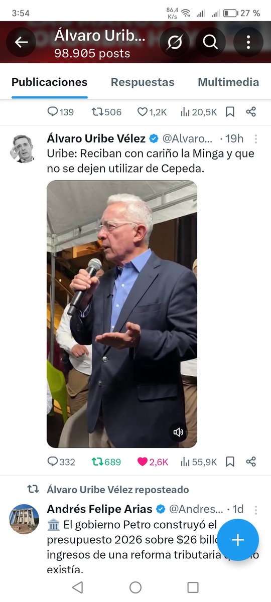 kinolopera's tweet photo. @aida_quilcue @GustavoBolivar @AlvaroUribeVel Si quienes los leen, s��lo los leen a ustedes... Se engañan https://t.co/VYBSh2VzP8