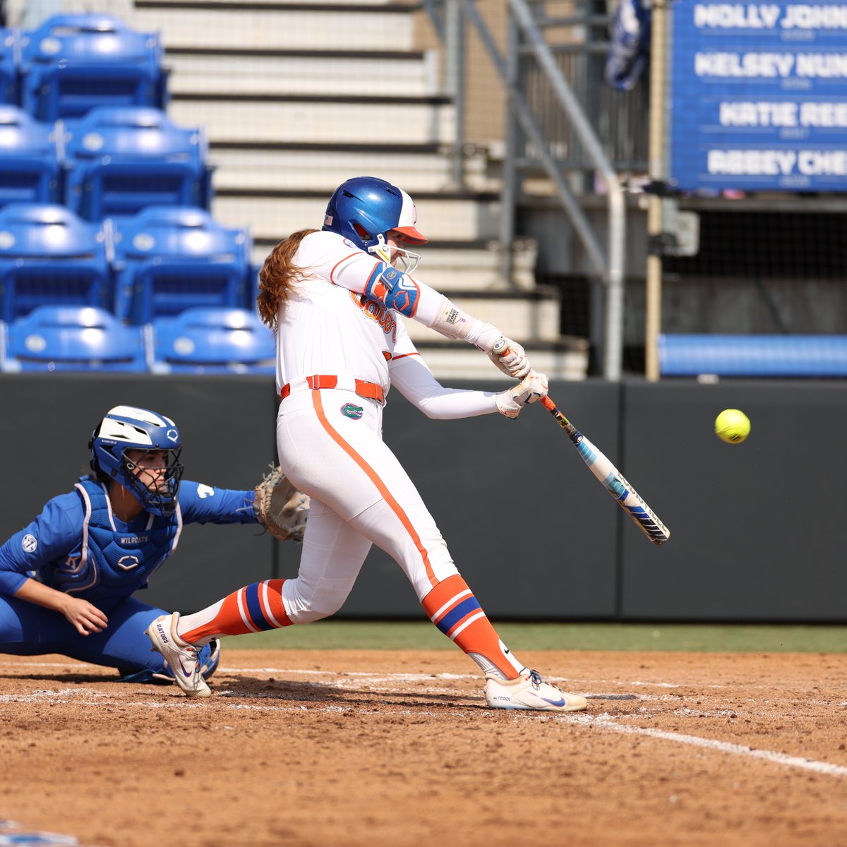 Florida senior Jocelyn Erickson hit a home run in all three games against Kentucky, setting a new career-high with 16 this season.

More from Week 6: bit.ly/4uFRedg

<a href="/joceyerickson/">Jocey Erickson</a> | <a href="/GatorsSB/">Gators Softball</a>