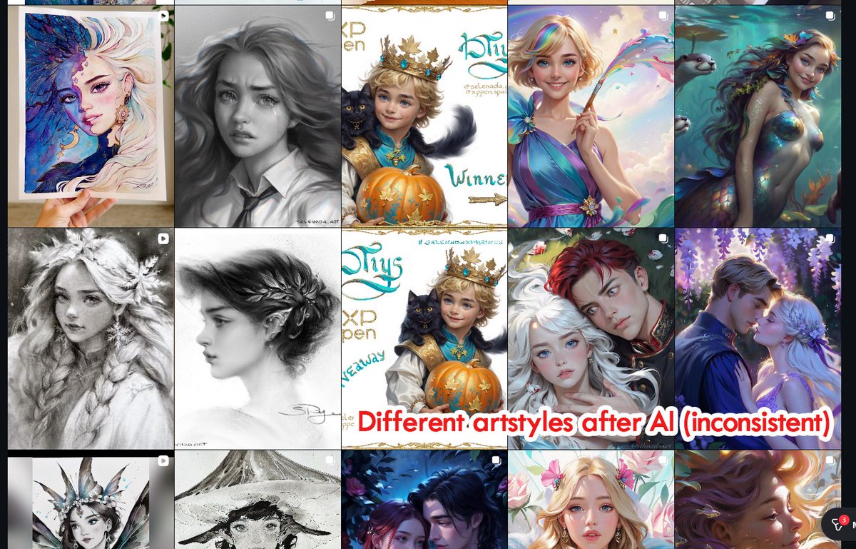 Inconsistent Artist She seemed to have resurfaced back into art when she gained access to ...