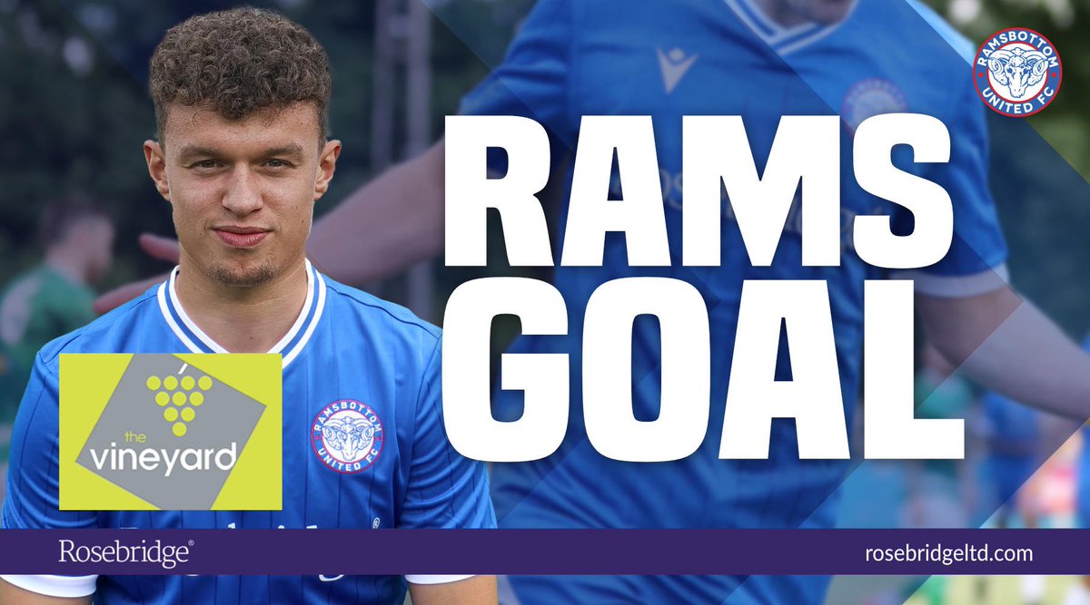 RamsbottomUtd's tweet photo. 52  | GOAL!!! Jacob Holland-Wilkinson volleys in off the post.

🔵2-1⚪️ https://t.co/OPYowJu2ys