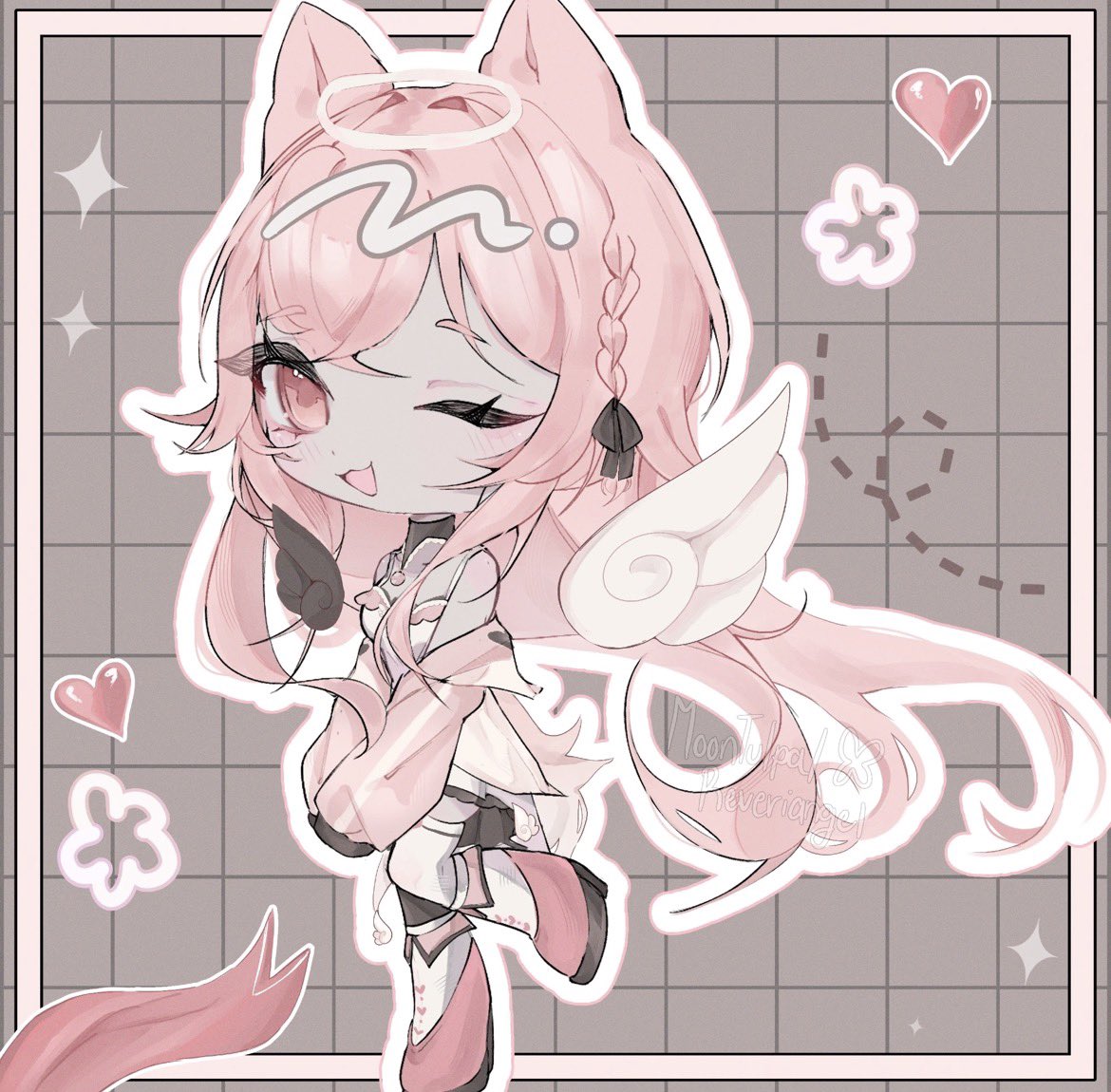 mitsuki ꒰ఎ♡໒꒱ join my ping list! 💗🪽 tweet media