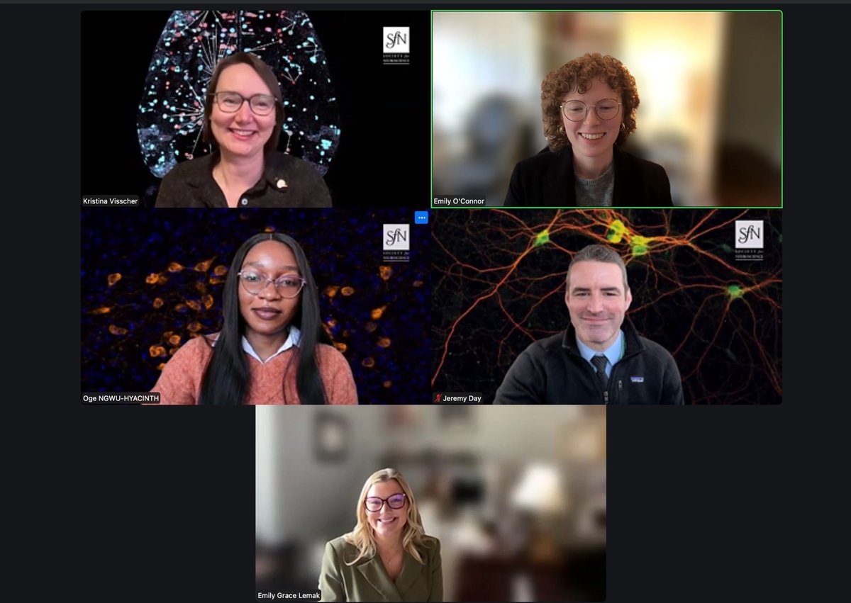Society for Neuroscience (SfN) tweet media
