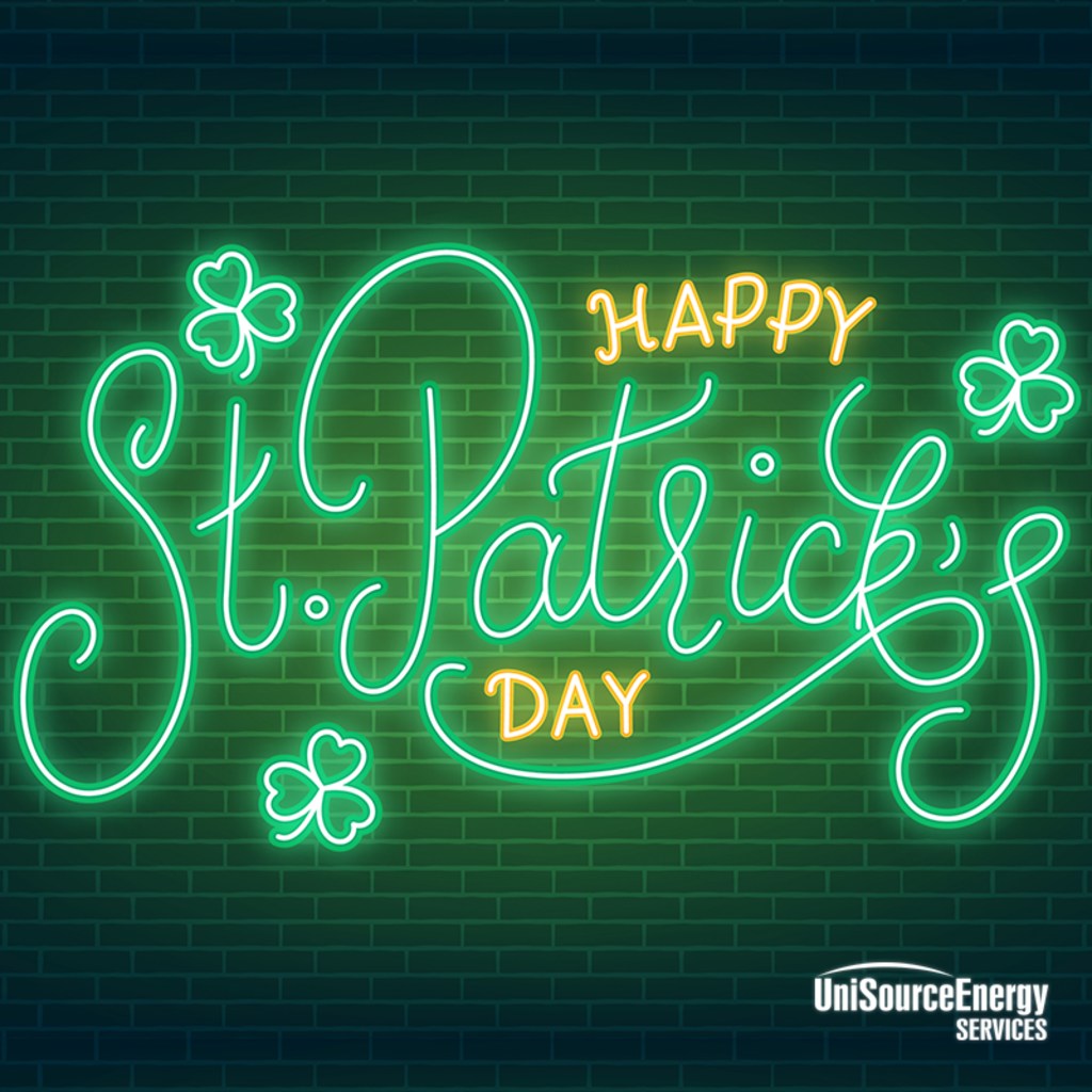 Add a little green to your home for St. Patrick's Day! You can plant a shade tree as part of your energy-saving strategies. Just make sure you have the right tree in the right place. Check out this handy guide to learn more: docs.uesaz.com/wp-content/upl…