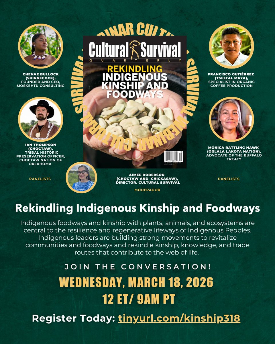 Cultural Survival tweet media