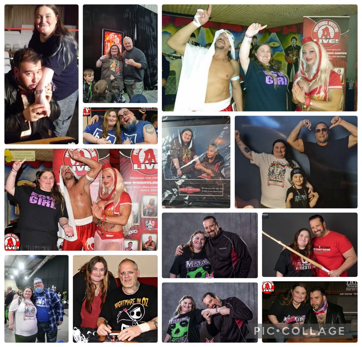 WWEOLDSCHOOL's tweet photo. So blessed for all the #ECW legends I have gotten to meet! Even more thankful that they know me from my #Twitter :) π can't wait to meet many more!! #Legends #Love #Britishfan #Imhardcore #Legendsneverdie #Gonebutnotforgotten https://t.co/xz9oPGt2Aq