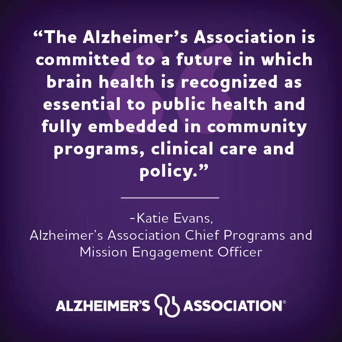 Alzheimer's Association tweet media