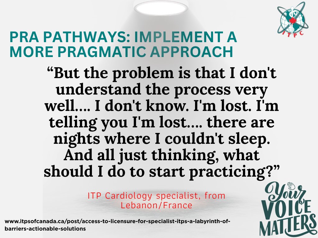 Internationally Trained Physicians of Canada tweet media