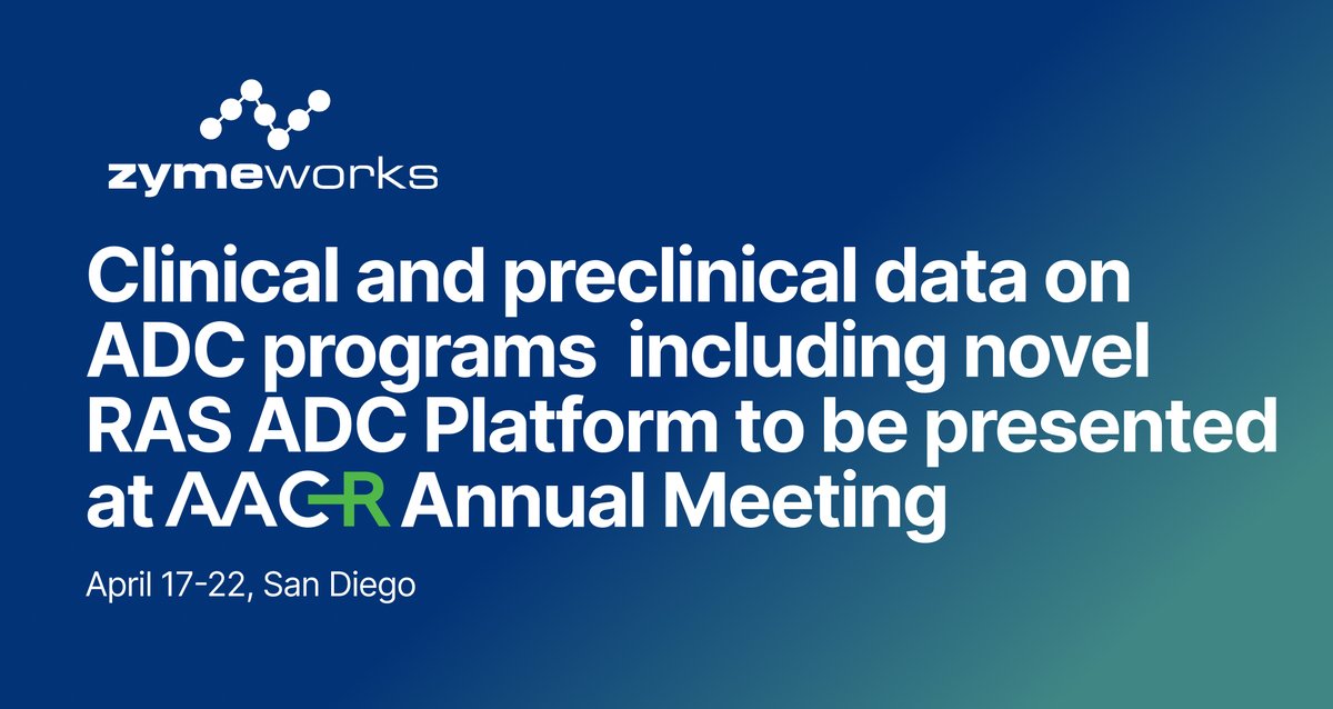Zymeworks Inc. tweet media