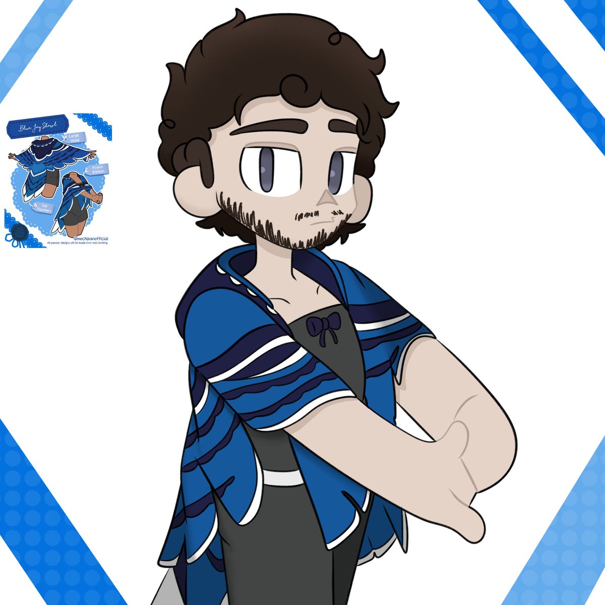 turtlefromwork's tweet image. FFW x mochipanco week 2

We got George in the Blue Jay Shawl. All outfits from now on will be picked by you guys!! 

#mochifanart #FFW #friendsfromwork #friendsfromworkfanart #georgeclarke