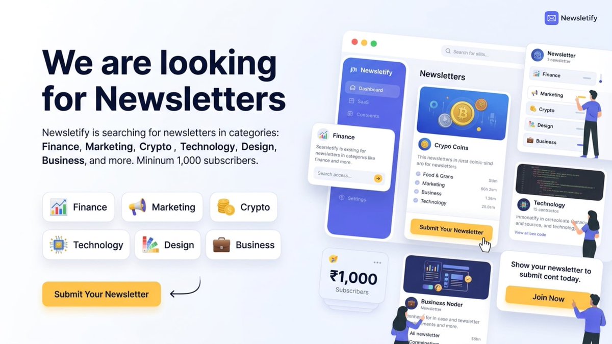 Newsletify - Newsletter Sponsorship Marketplace tweet media