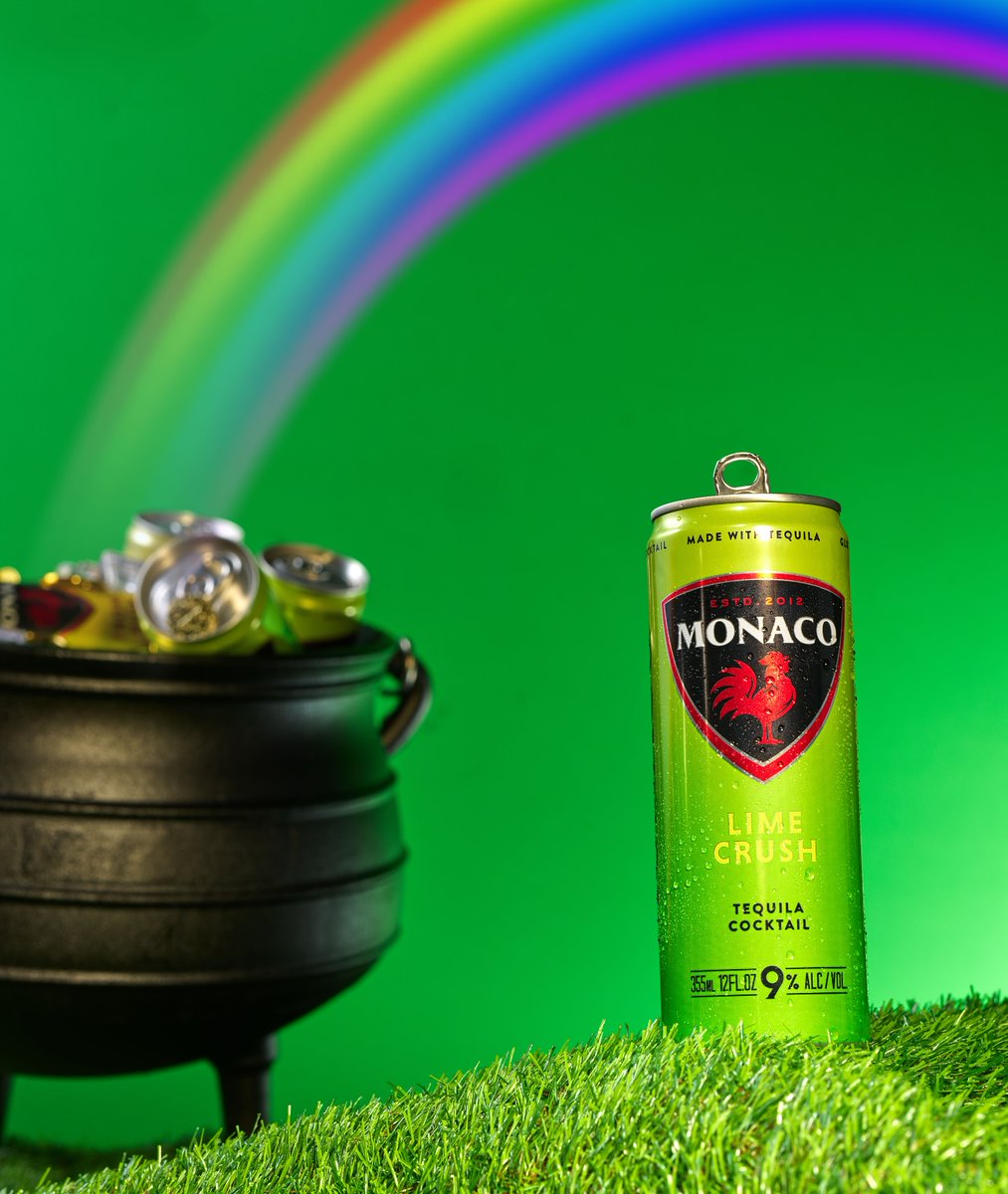 DrinkMonaco's tweet photo. Gold at the end of the 🌈 = 😍
Monaco at the end of the 🌈 = 🤩
Gold and Monaco at the end of the 🌈 = 🤯

#HappyStPatricksDay
#2ShotsInEveryCan https://t.co/9WPGx43o7X