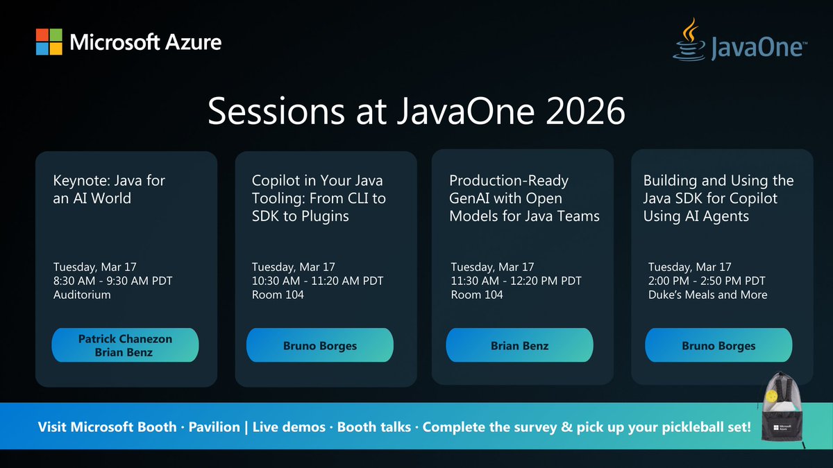 Java at Microsoft tweet media
