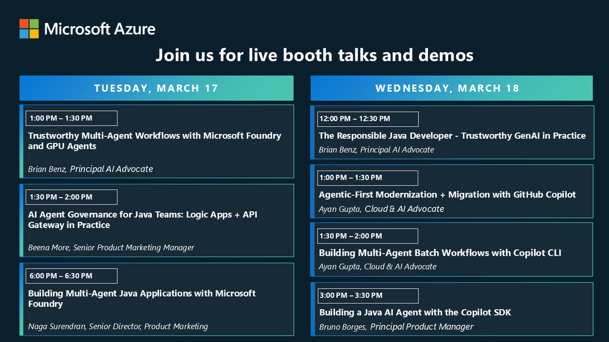 Java at Microsoft tweet media