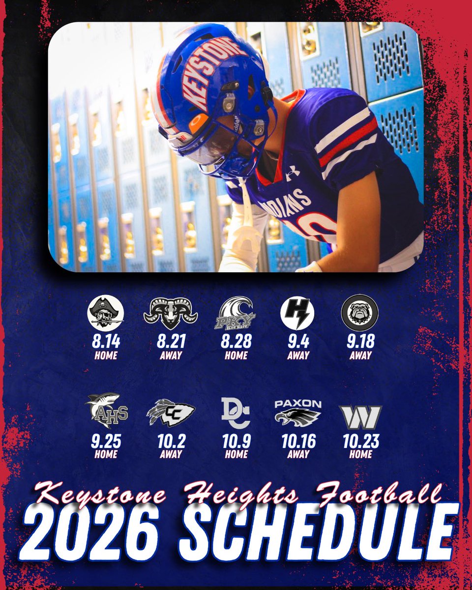 Keystone Heights Football tweet media
