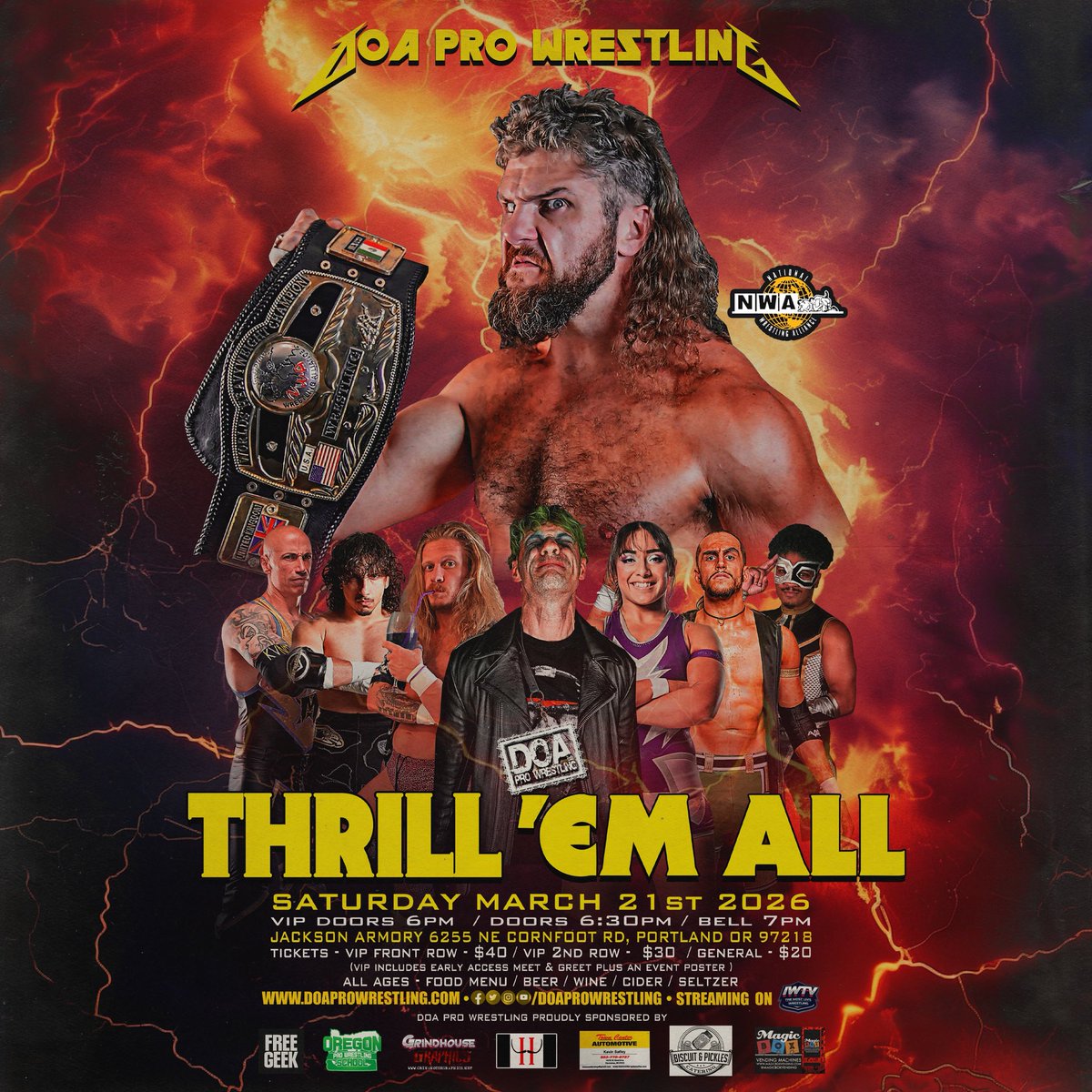 DOA Pro Wrestling tweet media