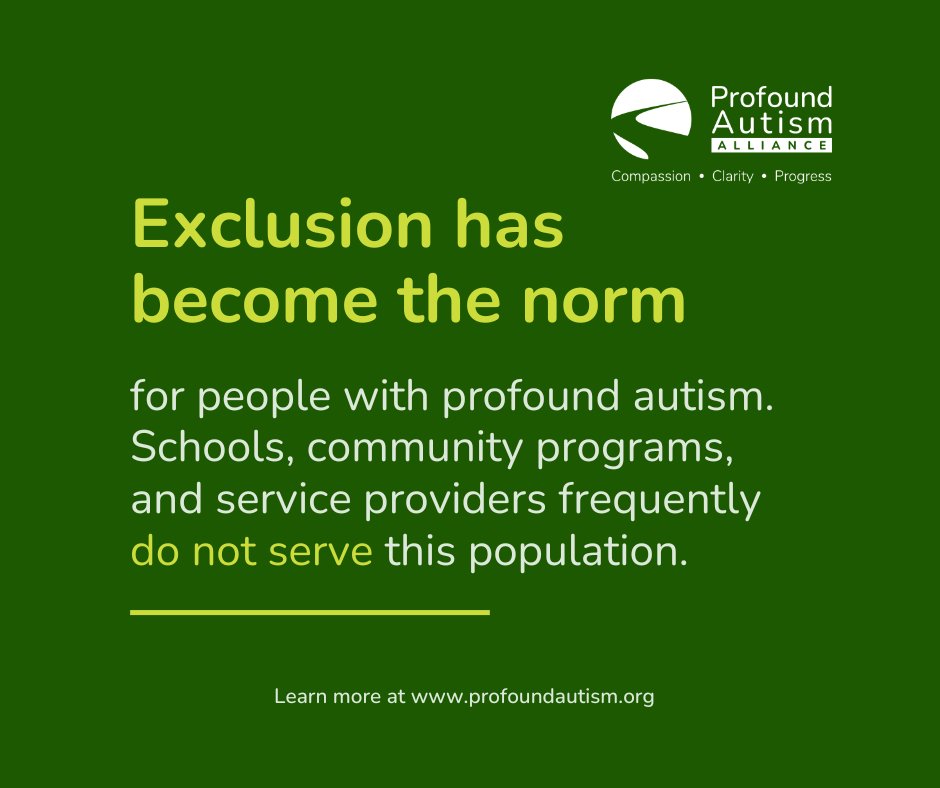 Profound Autism Alliance tweet media