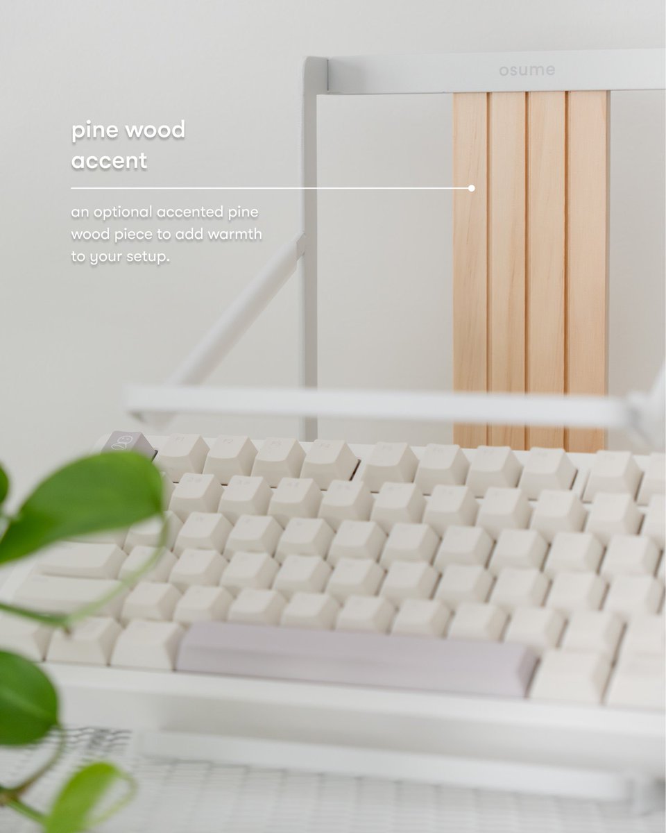 osumekeys's tweet image. did someone say they needed more keyboard storage? 

we’d like to nominate our keyboard shelves 🙂‍↕️
our most updated version also features a smoother finish and minimized weld spots for a cleaner look!

#osume #homedecor #cutetech #deskgram #homeoffice