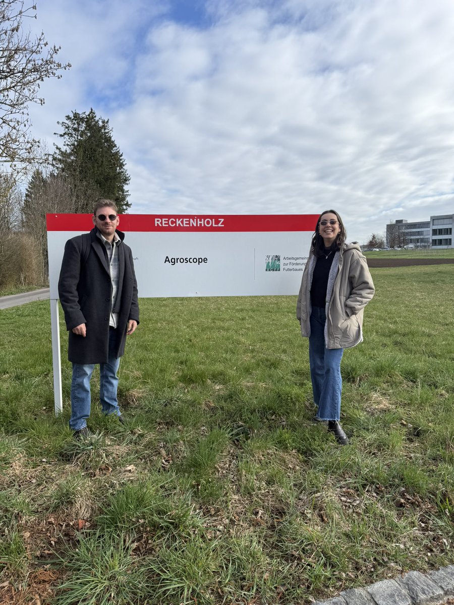maria_varveri's tweet image. Great visit at Agroscope in Reckenholz 🇨🇭!
Inspiring exchanges and meaningful connections with colleagues driving innovation in agricultural applied research. A big thank you to the #Agroscope team for the warm welcome and engaging discussions! 🌿@plantpath_aua