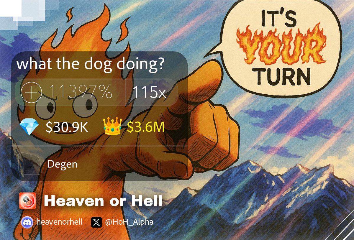 Heaven or Hell tweet media