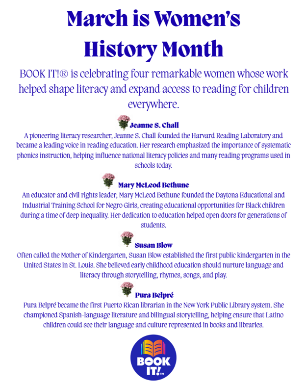 The BOOK IT! Program tweet media