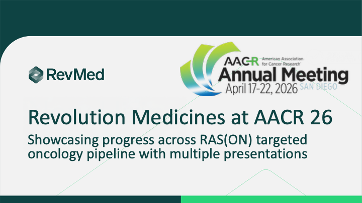 Revolution Medicines tweet media