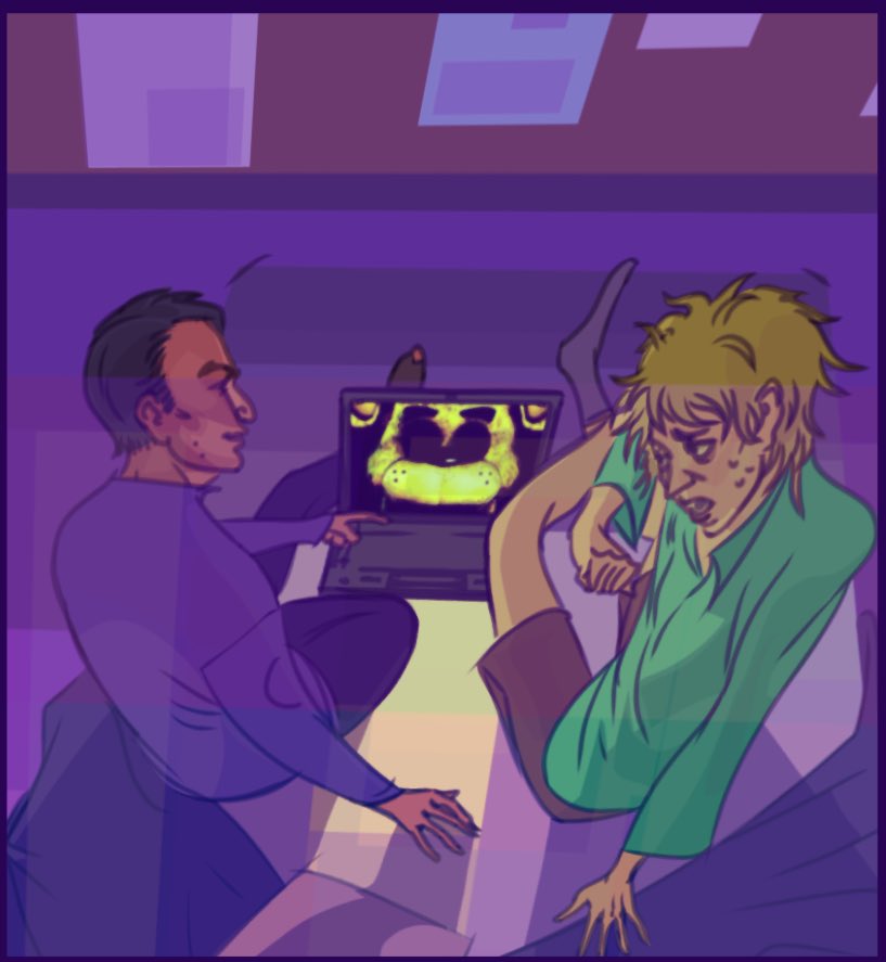 ryoakira66666's tweet photo. he is soooo happy to see golden Freddy 
 #spcreek https://t.co/WbYr9bNnWN