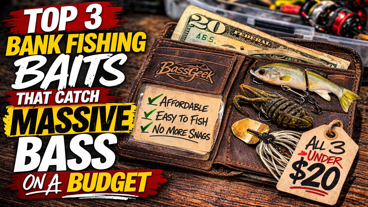 BassGeekFishing's tweet photo. Top 3 Spring Bank Angler Big Bass Baits!
https://t.co/rSflylkAk7
#BankFishing #bankangler #bigbass #BudgetFishing #fishing #bassfishing #pondfishing #fishingtips https://t.co/xEiE2AVRZC