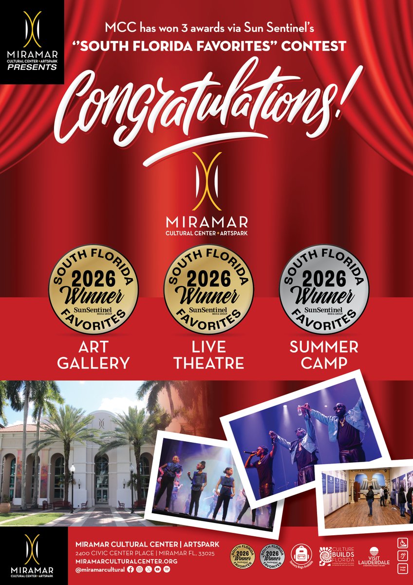 Miramar Cultural Center tweet media
